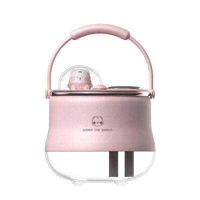 China Cute New Design Car Portable Mini Ultrasonic Humidifier Air Purifier USB Air Humidifier Water Diffuser For Home Car With LED Lamp for sale