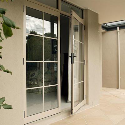 China ABYAT Modern French Door and Window Frame Glass Aluminum Swing Door for sale