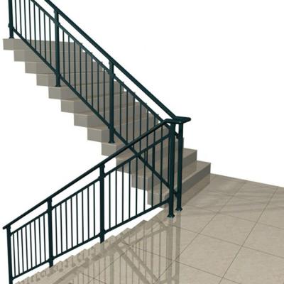 China ABYAT Contemporary Stainless Steel Balustrade Staircase Wrought Iron Indoor And Outdoor Balusters for sale