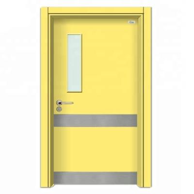 China ABYAT Modern Steel Door Safe Fire Rated Emergency Escape Escape Door With Vision Glass for sale