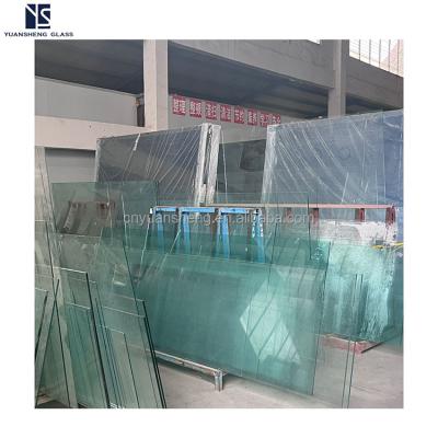 China Court tempered glass for building real estate glass wall for sale