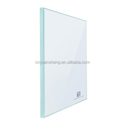 China Yard transparent high grade elegantultra white tempered glass for sale