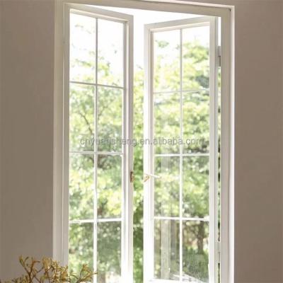 China 2022 Traditional Warm White Design Refined Decorative Good Quality Tempered Glass Window for sale