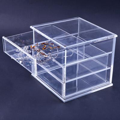 China Wholesale Acrylic Makeup Jewelry Storage Drawers Makeup Organizer Rhs for sale