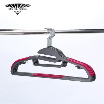 China Other 2019 Latest Design Fashion Hanger Sample Clothes Plastic Hanger for sale