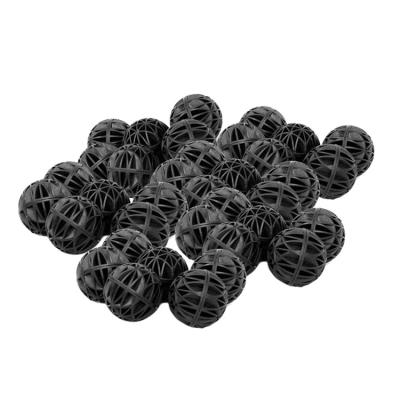 China Bio Balls Viable Black Accessories Fish Pond Aquarium Aquariums Nano Biological Filter Canister Fish Pond Wet/Dry Media for sale