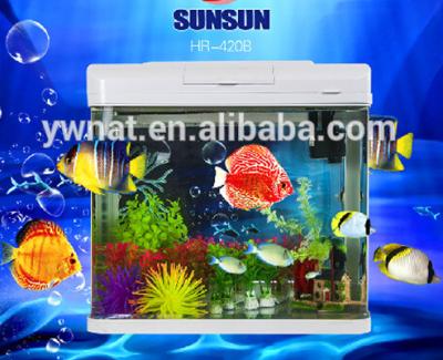 China SUNSUN Aquarium View Aquarium Small Deaktop Viable Fish Tank HR-420B for sale