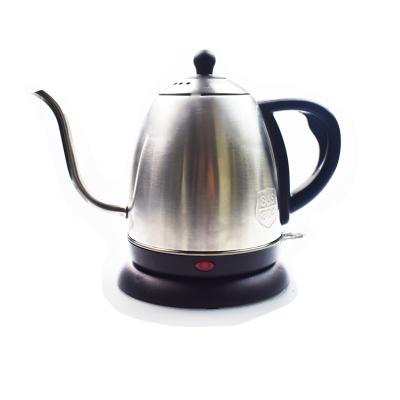 China 360 Degree Low Rotation Gooseneck Kettle Stainless Steel Thermo Electric Kettle Home Appliances for sale