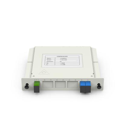 China Best Quality Fiber Optic Box Cassette Type PLC Beam Splitter For NET/OA/AMS 30 Days for sale