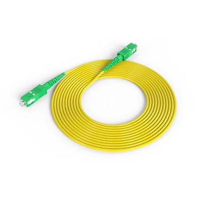 China Quality Assured SC/APC Telecom - SC/APC Fiber Jumper Single-Mode Fiber Cable for sale