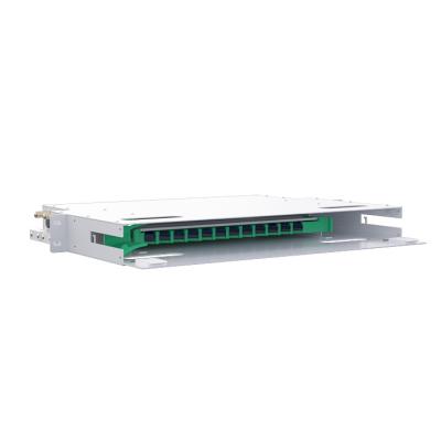 China Outdoor FTTH 12port SC Fiber Optic ODF / Main Distribution Frame Price / Patch Panel for sale