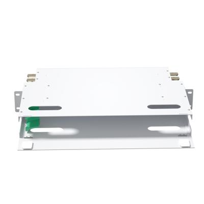 China FTTH 24 ODF main distribution frame box left outside optical fiber empty price//patch panel for sale