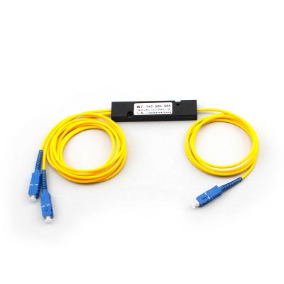 China FTTH FTTB FTTC fiber optic splitter for 1x2 communication high quality and low price optical splitter for sale