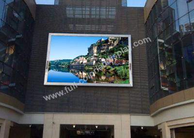 China Anti UV Plastic Advertising LED Displays Various Size P5 / P6 / P8 / P10  for sale