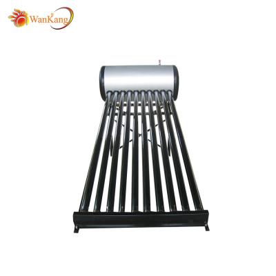 China Compact Non - Pressurized Bathroom Solar Water Heater , Green Energy Evacuated Tube Solar Water Heater for sale