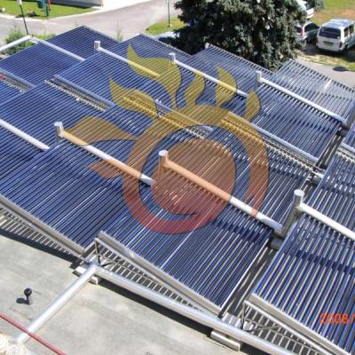 China Stainless steel non-pressure solar collector for big project for sale