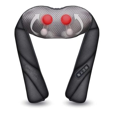 China Body Neck Massager with Heat, Hand Grip Shiatsu Shoulder Massager, Back Massager for sale