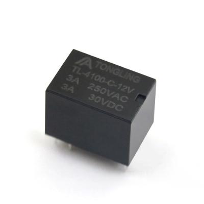 China TL-4100-C-12V 12V 6Pin 5V 3A JRC-21F HF4100 Joint Type Signal Relay Relay for sale