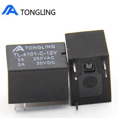 China TL-4101-C-12V Sealed 5 Pin Smart Relays 3A 250VAC/30VDC for sale