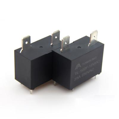 China TL-102F 5V 6V 9V 12V 24V 25A High Power PCB Electromagnetic Relay 30.5*16*23.5(mm) for sale