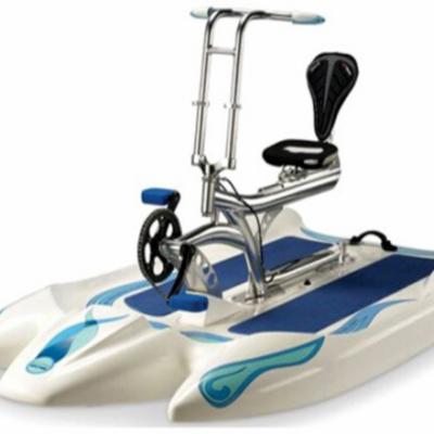 China High Quality Water Bike Amusement Park Aluminum Alloy Water Bike Floating Bicycle for sale