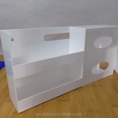 China Factory Eco-friendly Sale Of Non Magnetic Side Loading Acrylic Glove Box Holders for sale