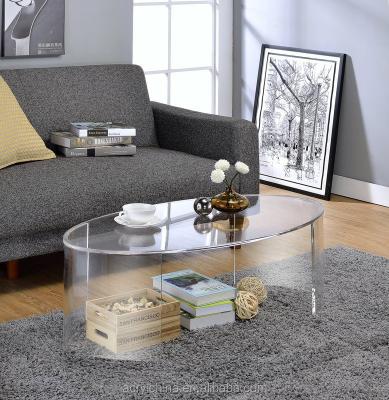 China Eco-friendly Oval Coffee Table Factory Sale for sale