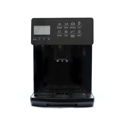 China Hotel New design  One Touch Cappuccino Latte  Hot Water  Self Cleaning home use Full Automatic Espresso Coffee Machine for sale