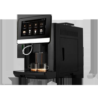 China Hotel home use 20 kind beverages 7 inch touch screen fully automatic bean to cup cappuccino espresso coffee machine for sale