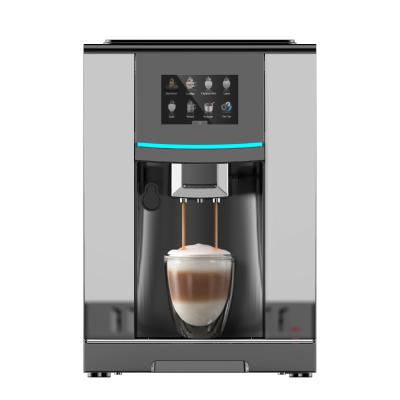 China Hotel Good Quality Customized Temperature Control Milk Foam Fully Automatic Coffee Machine Maker for sale