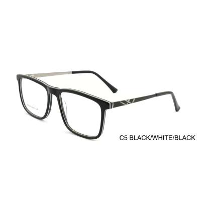 China New Fashion High End Brand New Japanese Acetate Glasses Frames For Men for sale