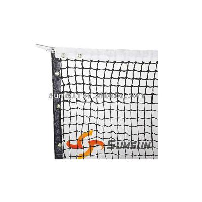 China STN-120 Polypropylene Nets For Tennis Court Tournament Tennis Net Equipment 3mm Polyester Braided for sale