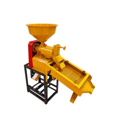 China food & Beverage Factory Household Vibrating Rice Milling and Crushing Machine Equipped with 220V Copper Core Motor 2.2kw Rice Milling Rate150KG/H for sale