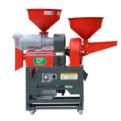 China Home Use 2.6kw Copper Core Motor Rice Mill Home Use 220V Paddy Rice Corn Millet Soy Rice Mill Machine Shelling Peeling Machine for sale