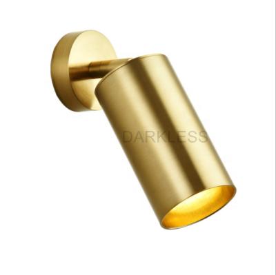 China Modern Hot Sale GU10 Metal Ceiling Spot Light For Building Led Commercial Gold Led Pathway High Quality Lamparas for sale