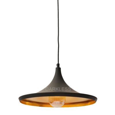 China Nordic Vintage Industrial Modern Aluminum E27 Loft Light Source Graphite Pendant Lighting Fixtures For Indoor Restaurant Home for sale