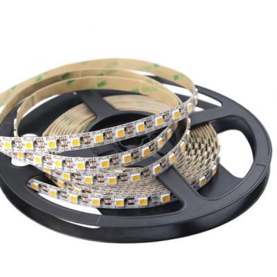 China Residential High Quality High Lumen Led Light Flexible SMD5050 96LEDS/M PCB 12mm ww CW LED Strip DC24V 23W/M for sale