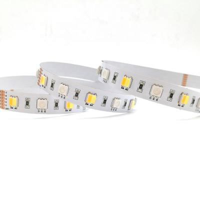 China Factory Price RGB+CCT SMD5050 72LEDS/M RGB+WW DC24V 23W/M High Quality Residential PCB 16mm LED Flexible Strip for sale