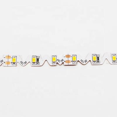 China 60leds/m s 12v 3leds/cut 5mm/8mm/10mm Width Flexible Led LANDSCAPE High Qualpity SMD2835 S Strip Light Warm White PCB for sale