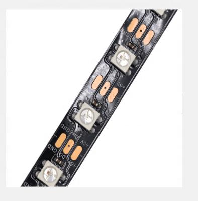 China High Quality Warm White Waterproof Flexible Theme Park SMD5050 IC2812 30LEDS 7.2W/M DC5V IP65/67/68 DC12V 24V LED Strip Light for sale