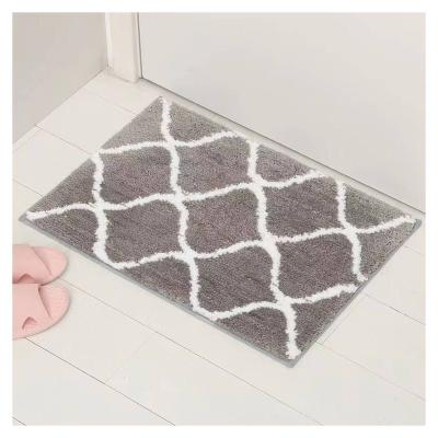 China Washable Home Hotel Apply High Quality Cheap Foot Mats Non Slip Bathroom Floor Mat for sale