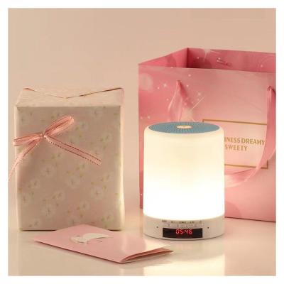 China Small premium ABS material made durable electric cute smart bedside lamps in bedroom for sale