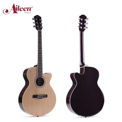 China Pare AileenMusic Acoustic Skinned Plywood 40 Inch Height Acoustic Electric Guitar gitar (AF238CE) for sale