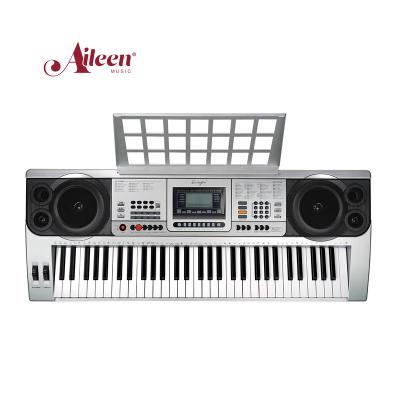 China Professional Electronic Keyboard AileenMusic 61-Key Simulation Piano Keyboard LCD Display Show Musical Electronic Organ (EK61222) for sale