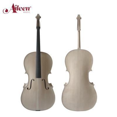 China AileenMusic Impeccable High Quality Medium Degree Handmade White Cello (C30W) for sale