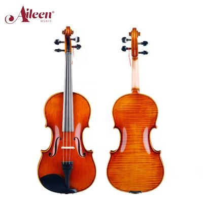 China AileenMusic Professional Flamed Solid Fir Maple Violin Head Prices (VH550Z) for sale