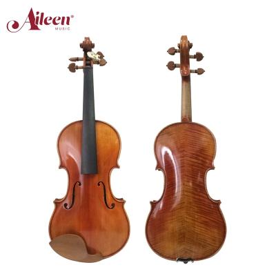 China Solid fir AileenMusic luthier make the old antique violin professional handmade (VH500Z) for sale