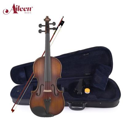 China AileenMusic Solid Fir Shaded Satin Varnish Violins For Beginners (VG102B) for sale