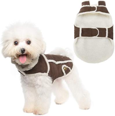 China Viable Factory Custom Multi Sizes Dog Jackets Luxury Winter Dog Fleece Warm Coat for sale