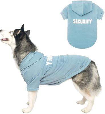 China Custom Viable High Quality Soft Material Fleece Inside Dog Cotton Pet Clothes Hoodie for sale